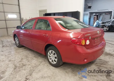 2010 Toyota Corolla Le z USA, uszkodzony, nr VIN 2T1BU4EE1AC519980